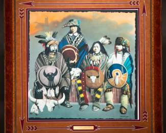 Hand-Pulled Serigraph by J.D. Challenger