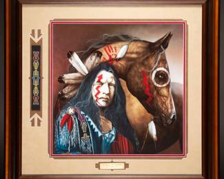 J.D. Challenger Giclee ‘Heart of a Warrior’
