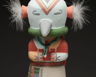 Male Butterfly Kachina by Poleyestewa