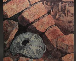 Signed Southwestern Giclee by Robert L. Parker