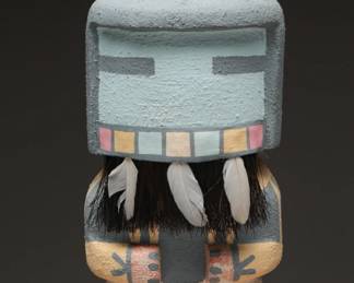 Long Hair Hopi Kachina Doll by Poleyestewa