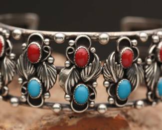 Sterling Cuff Bracelet, 50.97g