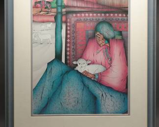 ‘The Patterns Tribute Weaver’ Signed