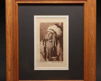 Chief Runs The Enemy Wanamaker Photogravure