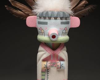 Morning Singer Hopi Kachina by Poleyestewa