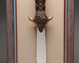 Cheyenne Buffalo Knife by Ben Nighthorse