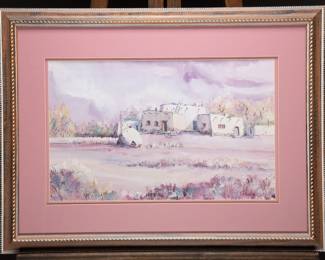 Framed Lithograph by Ed Posa