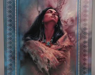 ‘Desires of the Heart’ Ceramic Plate by Lee Bogle