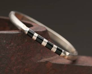 Sterling Silver Bangle, 29.54g
