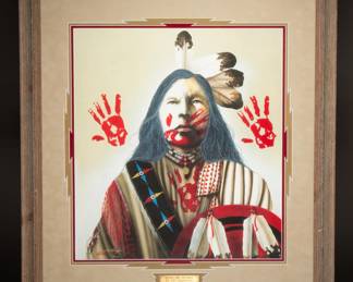 ‘Holds the Victory’ Serigraph by J.D. Challenger