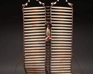 Plains-Style Powwow Breastplate, Contemporary
