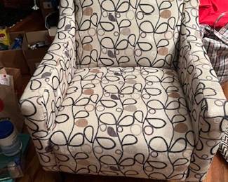 Chair $150 (like new), bought with couch being sold, matching pillow