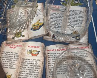 Vintage relish, trays