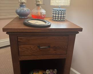 Oak night stand