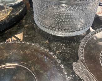 Early American pressed glass