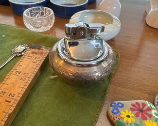 Vintage silver plate lighter