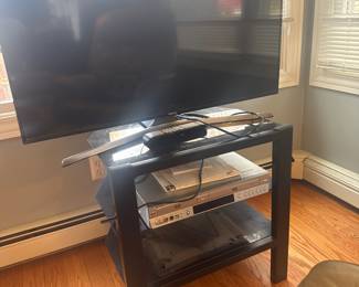 TV and stand plus dvd