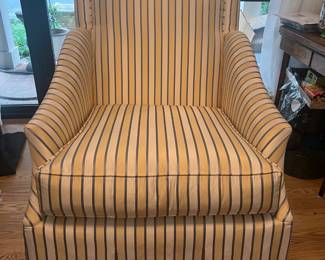 G26-Scalamandre silk, Marge Carson chair 1 of 2- 825 each (both have pillow from previous picture)