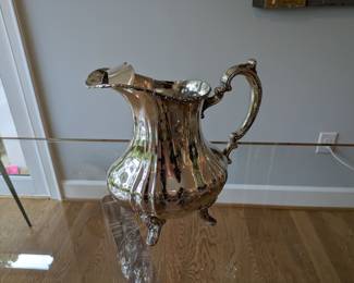 G84-Silver plate pitcher 45