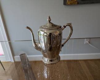 G96-Silver plate coffee pot 45