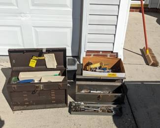 Assortment of old tools