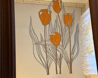Turner Tulip mirror