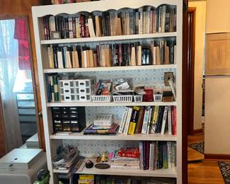Books, office supplies, crafts