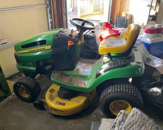 John Deere riding mower