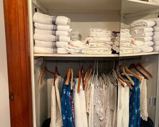 Linens and towels