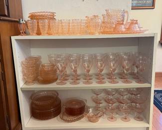 Nice collection of pink Depressionware