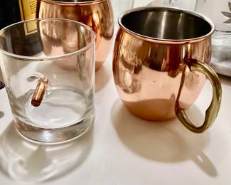 Copper Moscow Mule Mugs