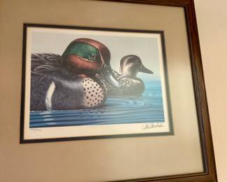 Signed and numbered print