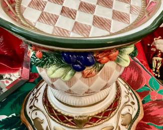 Fitz & Floyd candle holder or candy
