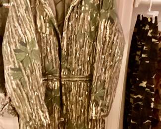 Camouflage coveralls