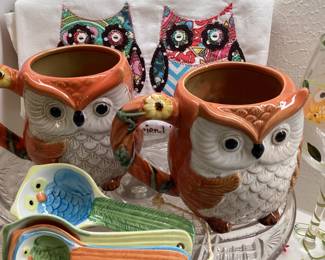 Assortment of Owl Items