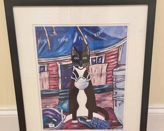The Creole Cat. Blue Minou
$75