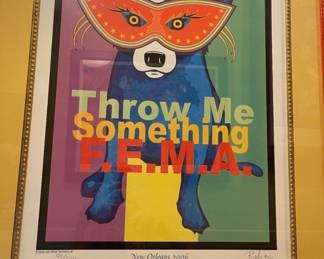 Hand signed by Rodrigue
$1200