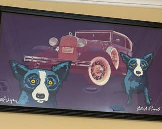 Fabulous and rare Artist Proof by Rodrigue $2500 note small crease lower right corner