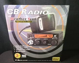 Midland CB Radio With Weather Scan Technologie