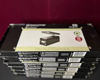 6 Snap N Store Boxes In Package Unopened