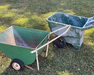 Garden Wheel Barrels