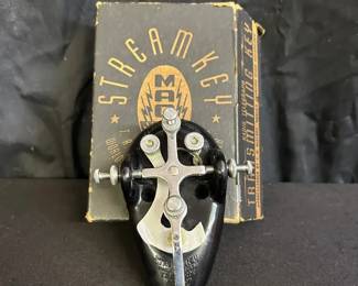 McElroy Stream Key, Straight Telegraph Key