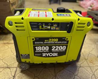 07 Ryobi 2200 Digital Inverter Generator