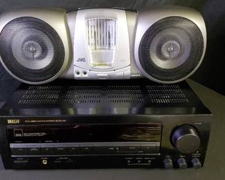 Audio Stereo Receiver and Boom Box
