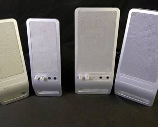 Computer Speakers Powered, Altec Lansing 2 Sets