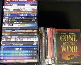 DVD Collection New Condition, in individual wrappers
