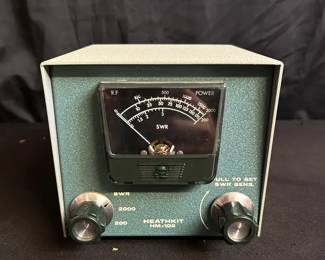E.F. Johnson Vintage SWR Meter Ham Radio Classic