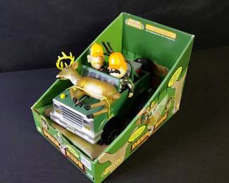 Vintage Gemmy Deer Ride, Motion Avtivated