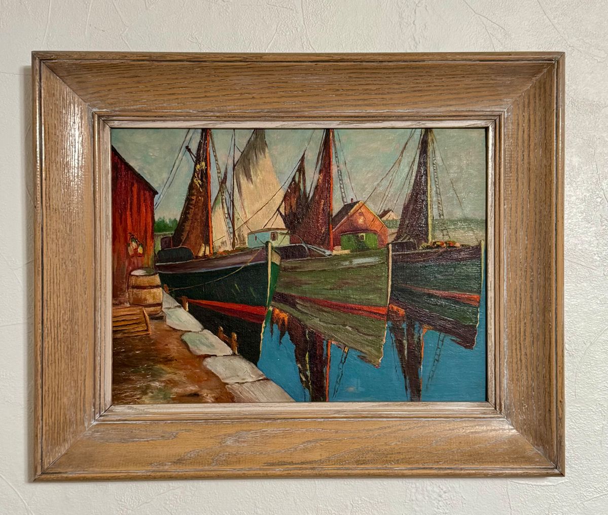 "Marina" Oil on Canvas