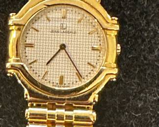 18K Jean Lassale Gold Watch
